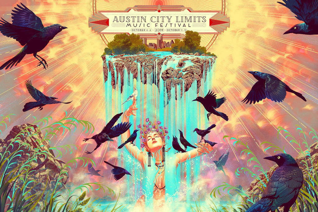 2019 Austin City Limits Music Festival Poster - Austin, TX