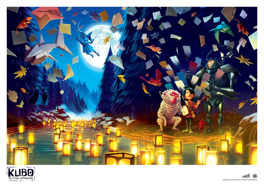 Kubo & The Two Strings 24 x 18 in